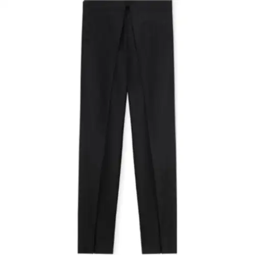 LOEWE Casual Pants Women's Black Moderate Straight Fit Pants