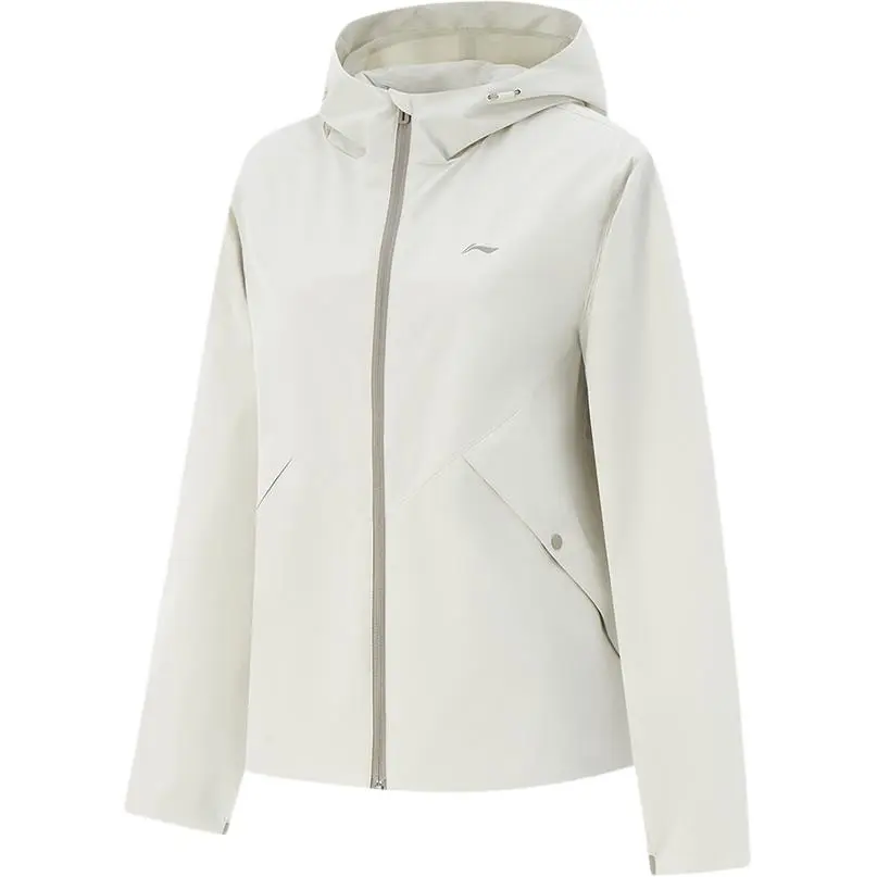 Li Ning Sports Commute Collection Trench Coat Women's Silver Birch Gray
