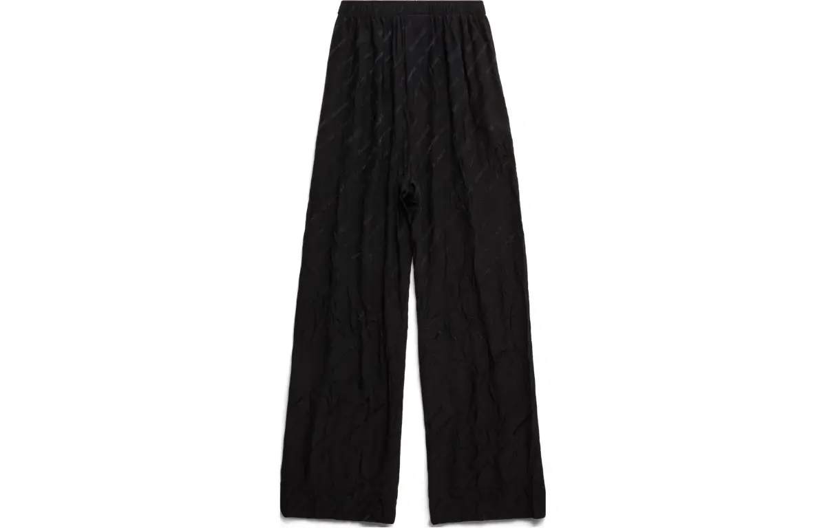 【Replicated_PM】logo-jacquard trousers