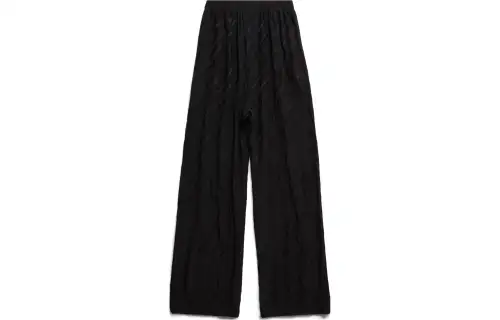 【Replicated_PM】logo-jacquard trousers