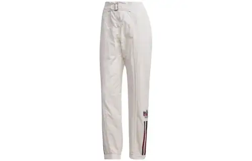 Adidas Originals PAOLINA RUSSO Casual Pants Women's White Moderate Cuffed Pants