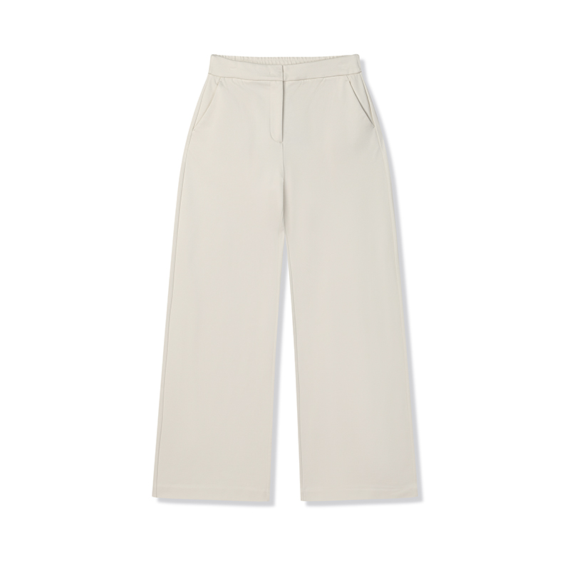 Женские штаны Fila Knit Wide-Leg (белые)