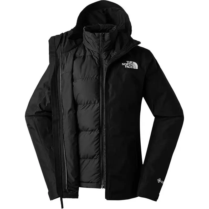 THE NORTH FACE Urban Exploration Waterproof And Windproof To Keep Warm Windbreaker Jacket Women's Cosmic Black