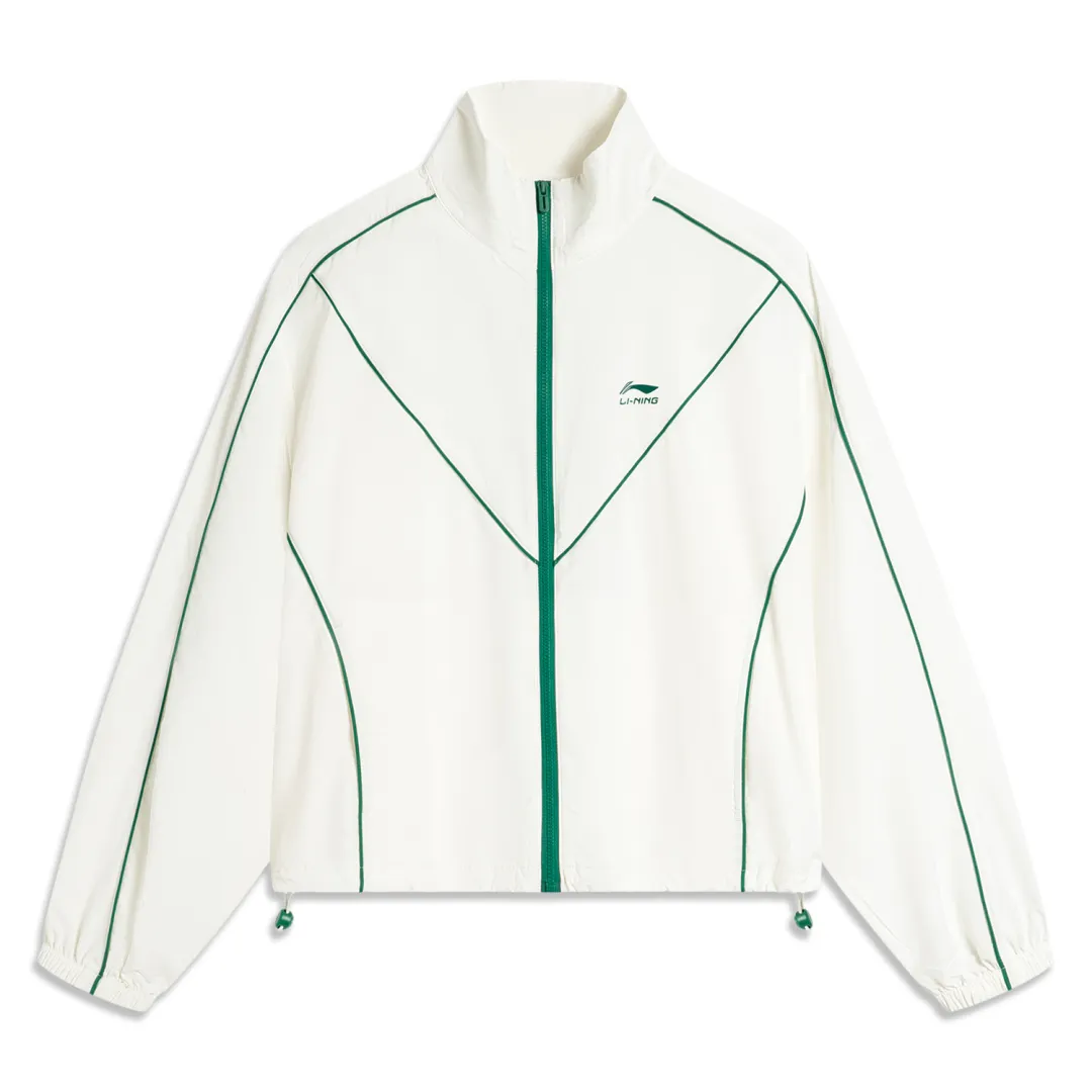 Li Ning Sports Life Collection Trench Coat Women's Ivory