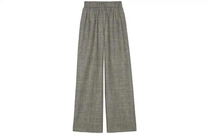 GUCCI Casual Pants Women's Gray Moderate Straight Fit Pants