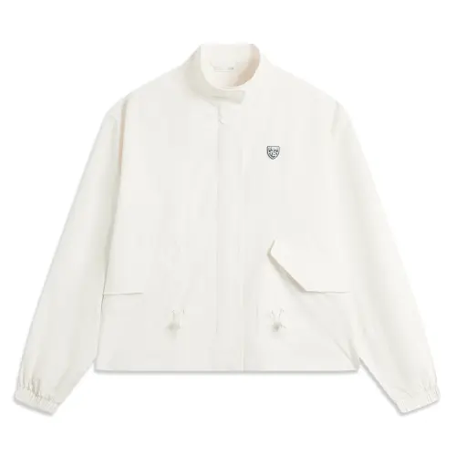 Li Ning Sports Trendy Collection Trench Coat Women's Ivory
