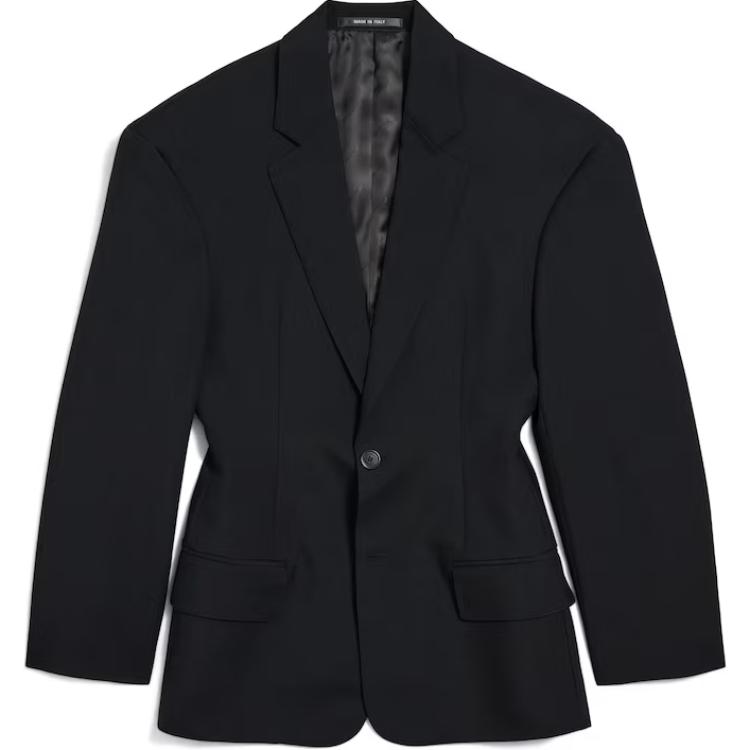 Женский пиджак Balenciaga Oversized Blazer (синий)