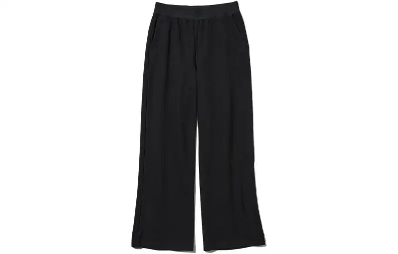 UNIQLO Casual Pants Women's Black Moderate Straight Fit Pants