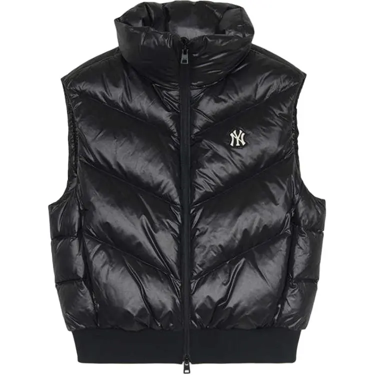 MLB Vests Women's Black Stand Collar Moderate Other