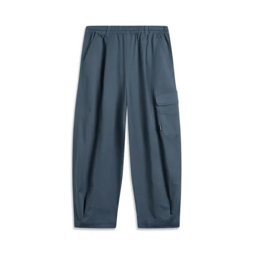Li Ning Casual Pants Women's Snail Dark Cyan
