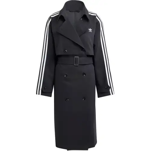 Adidas Originals twill trench coat