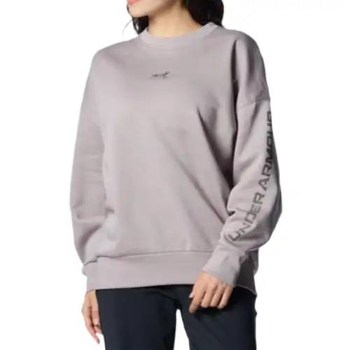 Under Armour Rival FW/AW24 Sweatshirt Women's Gray