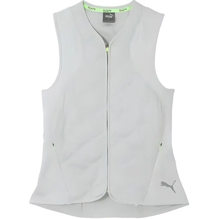 PUMA RUN CLOUDSPUN WRMLBLPADDED VEST Women's Gray