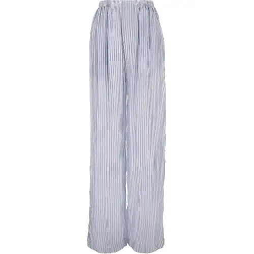Balenciaga Striped Elastic Waist Pants
