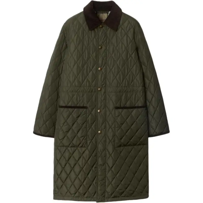 Burberry Quilted Car Coat