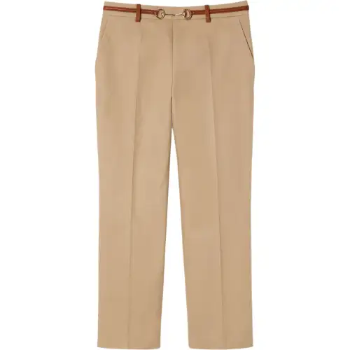 GUCCI Horsebit Drill Pants