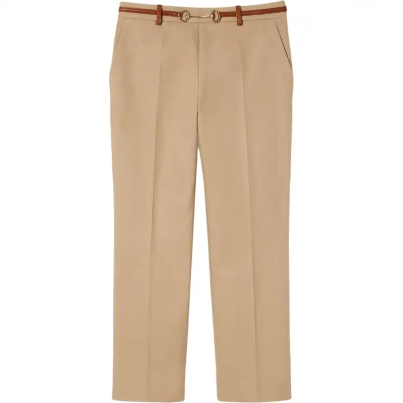 GUCCI Horsebit Drill Pants