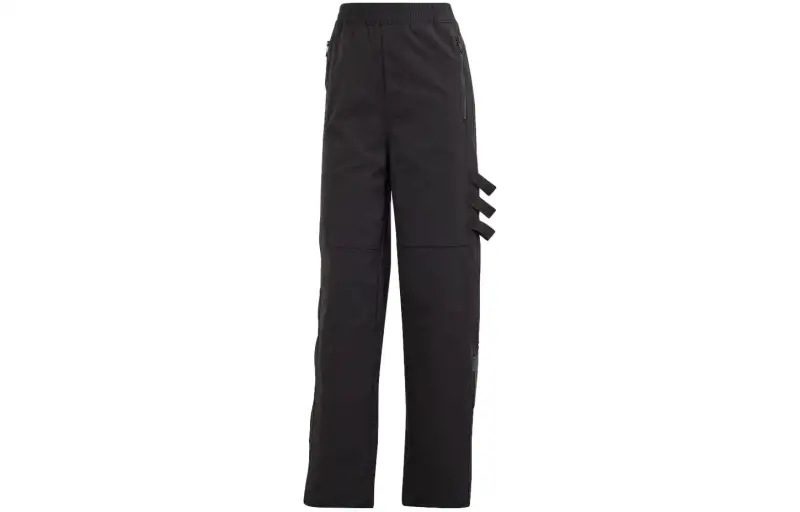 Adidas Originals Casual Pants Women's Black Moderate Straight Fit Pants