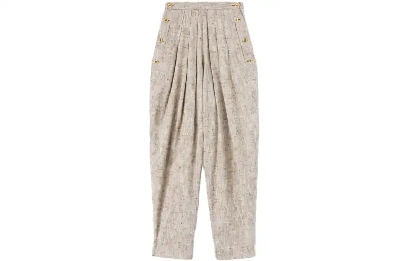 Loro Piana Casual Pants Women's Khaki Moderate Other