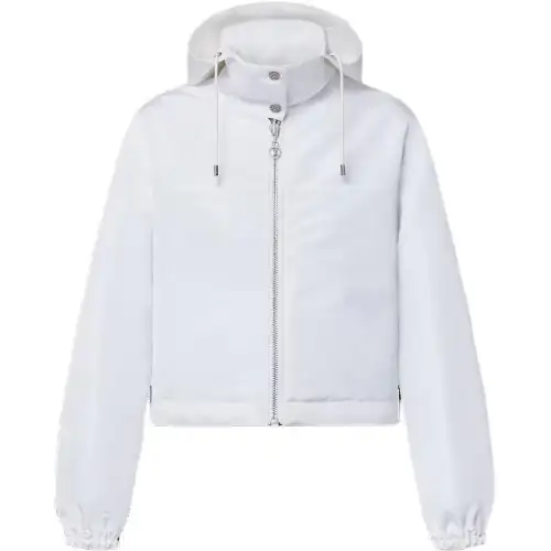 LOUIS VUITTON Parka Coat Women's White
