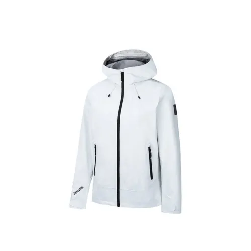 Anta Outdoor Collection Breathable Windbreaker Jacket Women's Papyrus White