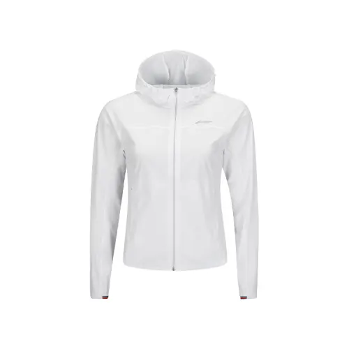 Li Ning Tennis Collection Trench Coat Women's White