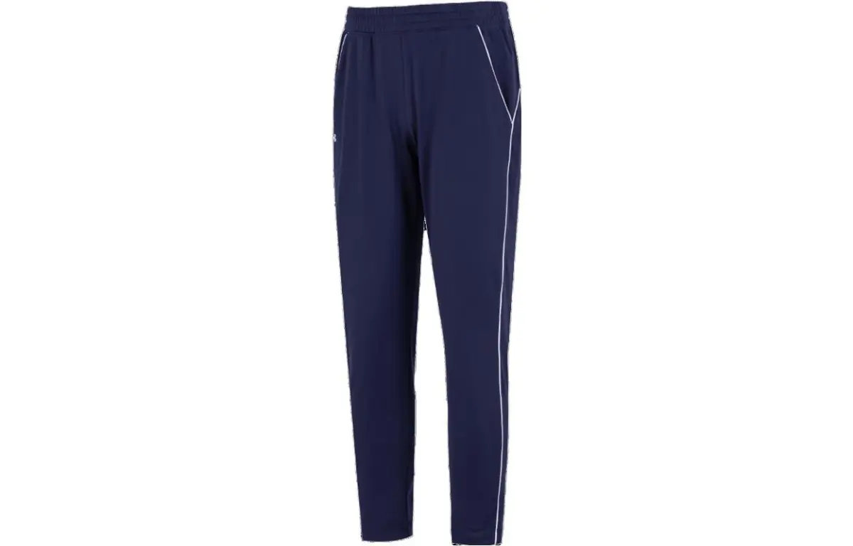 Under Armour Casual Pants Women's Navy Blue Moderate Straight Fit Pants