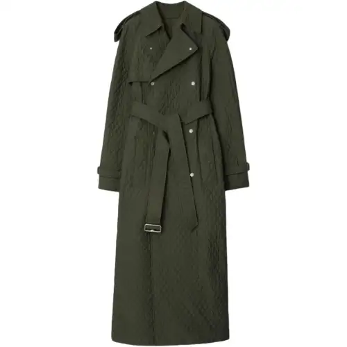 Burberry Quilted Trench Coat