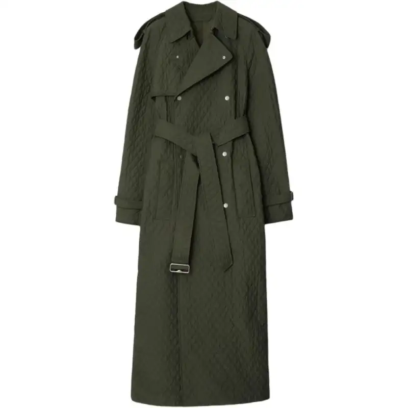 Burberry Quilted Trench Coat