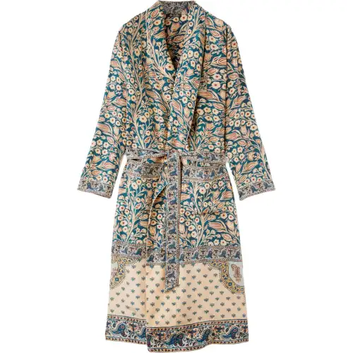 Loro Piana SS24 Trench Coat Women's Dark Turquoise