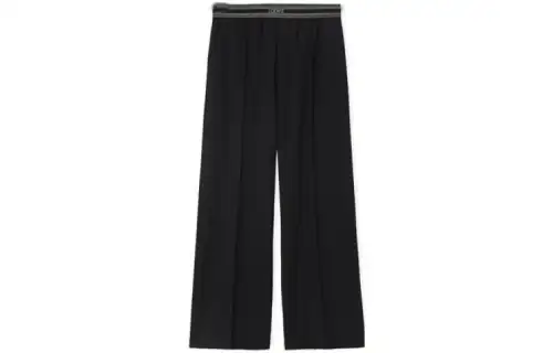 LOEWE Wide Leg Pants 'Black'