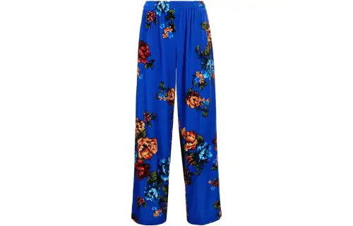 Vetements Floral Print Panelled Pants