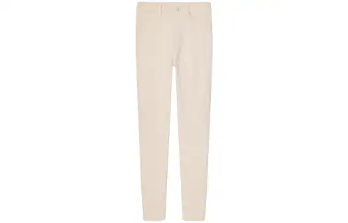 UNIQLO Casual Pants Women's Ivory Moderate Straight Fit Pants