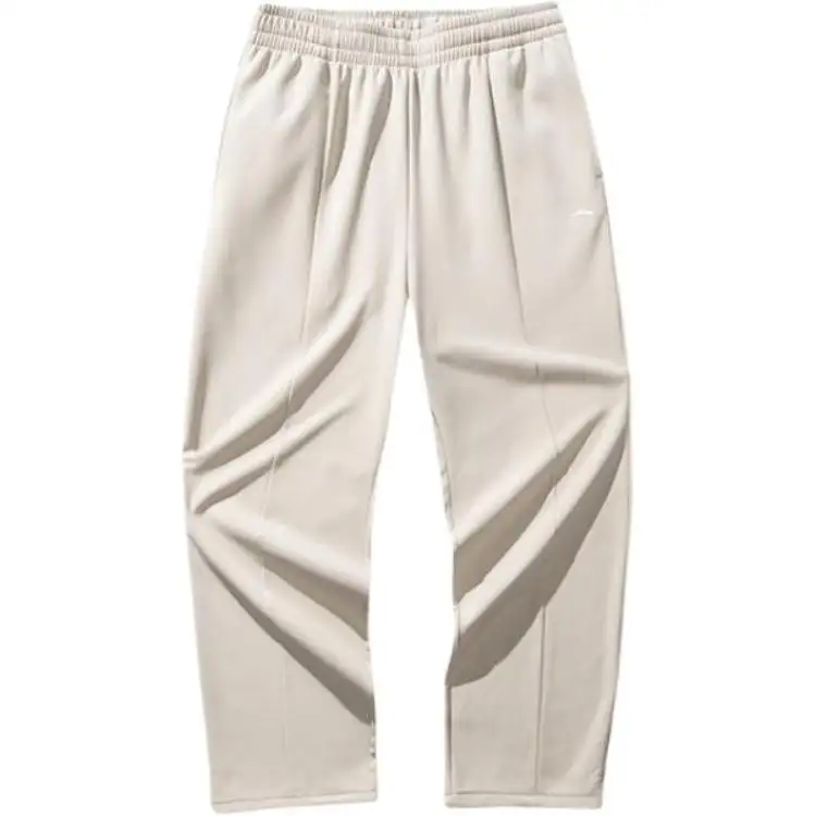 Anta Women's Training Series, Fleece Lined Warmth Casual Pants Women's Shade 2 Gray