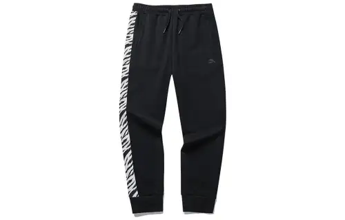 ANTA Casual Pants Women's Black Moderate Cuffed Pants