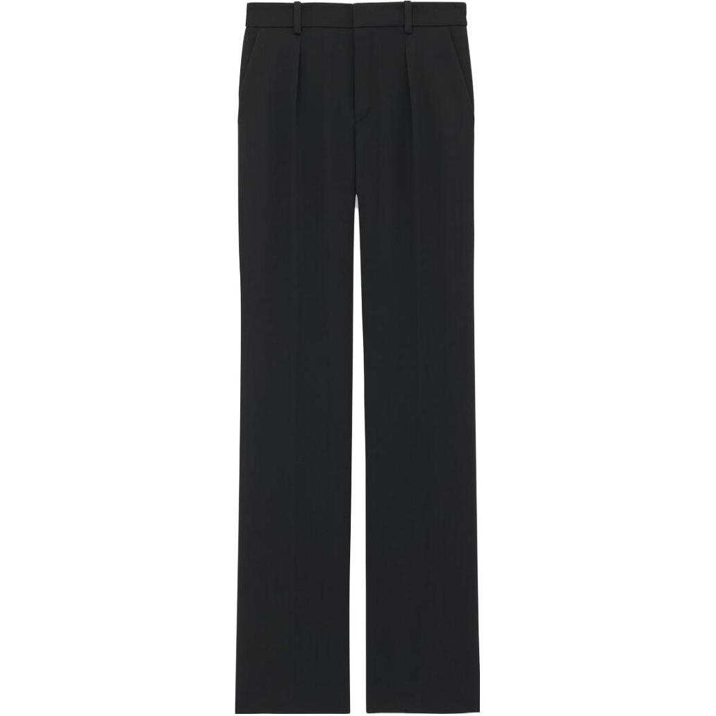 Женские штаны SAINT LAURENT Tailored Pants (черные)