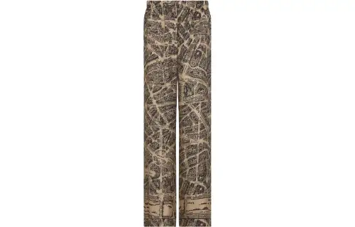 DIOR Casual Pants Women's Light Brown Moderate Other