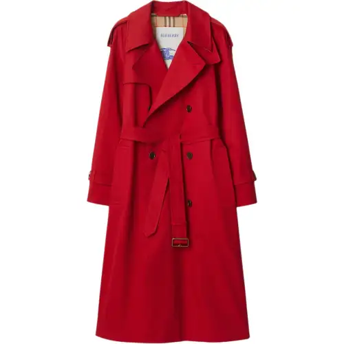 Burberry Castleford Trench Coat Women's Blackcurrant