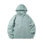 Li Ning Trench Coat Women's Gray Mist Green