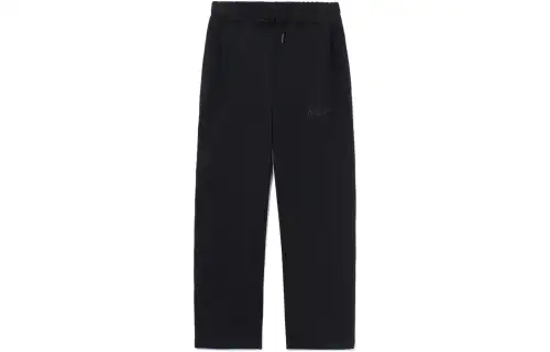 Li Ning Casual Pants Women's Black Moderate Straight Fit Pants