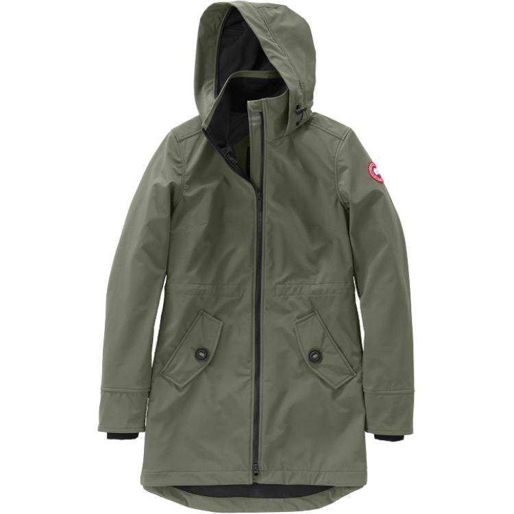 Женский плащ Canada Goose Avery (зеленый)