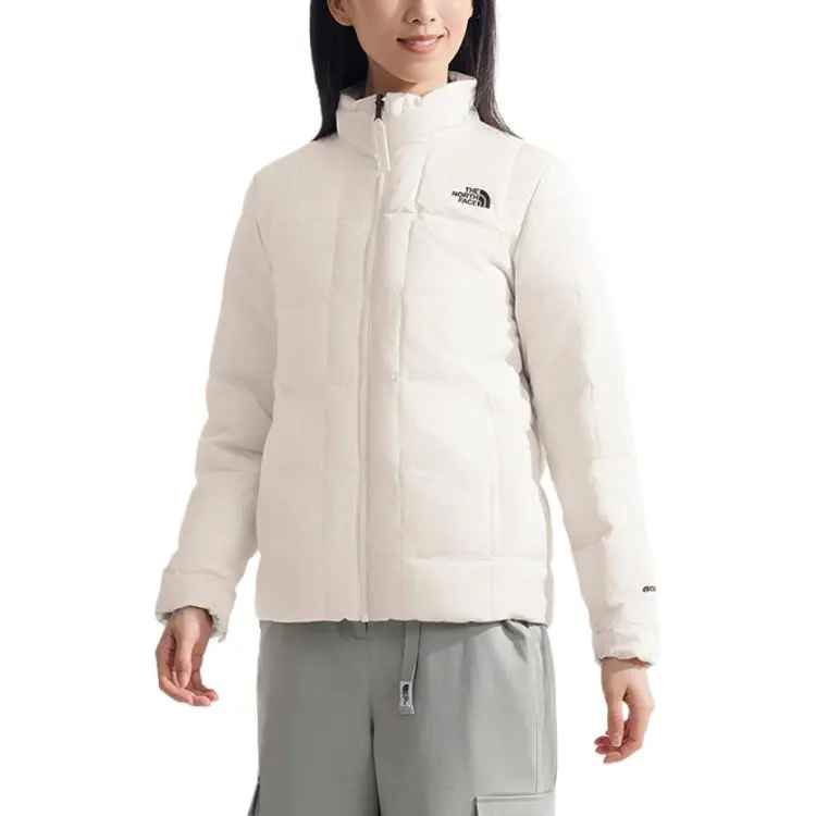 THE NORTH FACE Urban Exploration Business/Casual Waterproof And Warm Windbreaker Jacket Women's Dune White