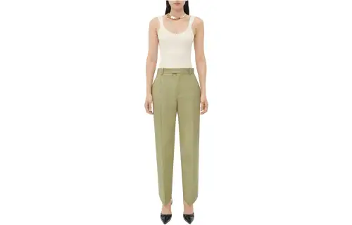 Bottega Veneta Casual Pants Women's Light Green