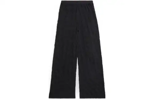 Balenciaga SS23 Casual Pants Women's Black