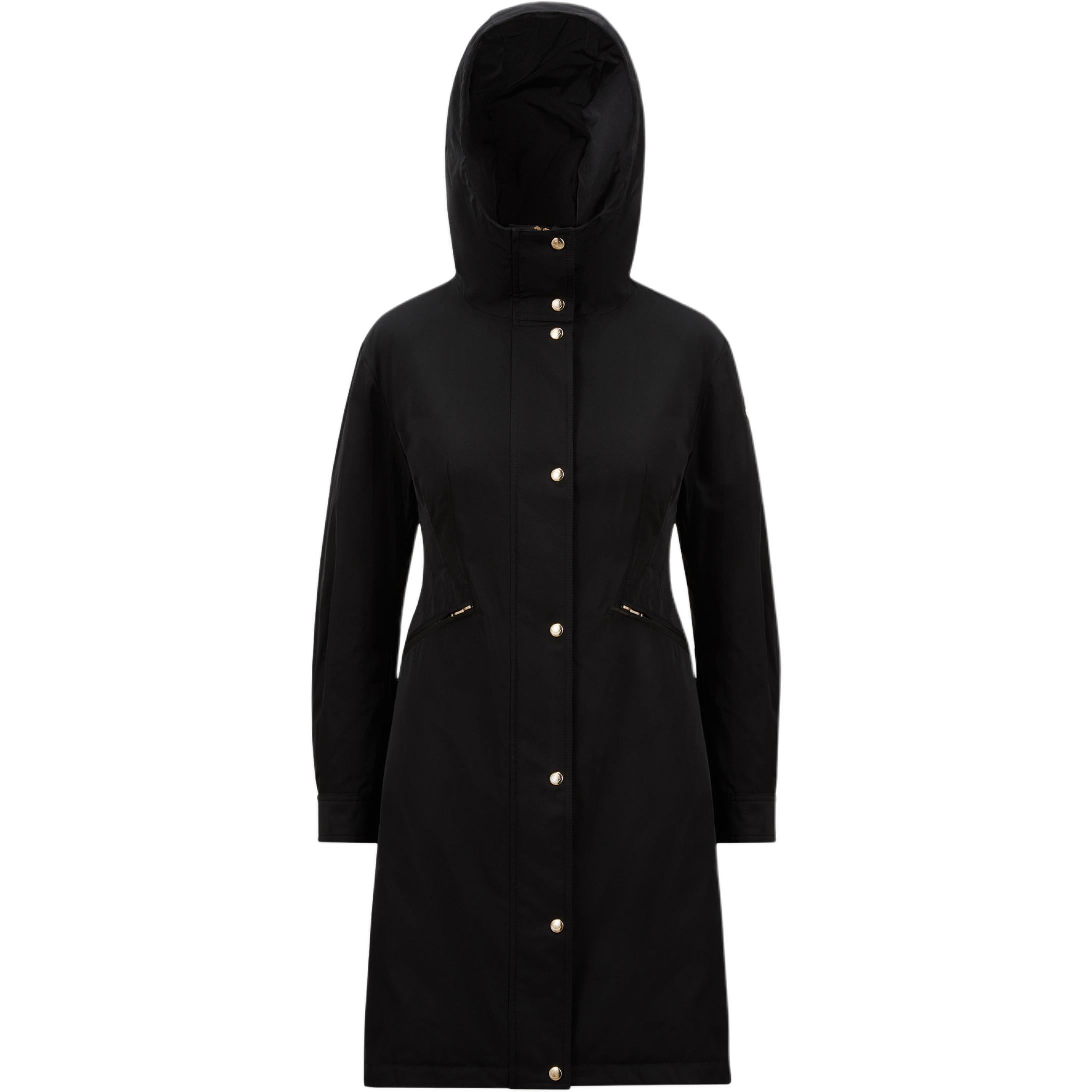 Женская парка Moncler (черная)