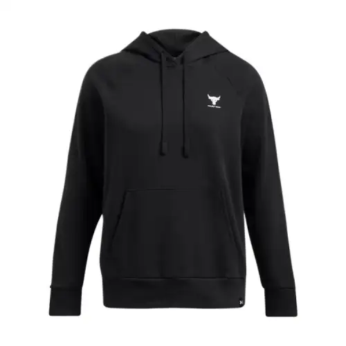 Under Armour ProjectRock Rival Fleece Sweatshirt Women's Black