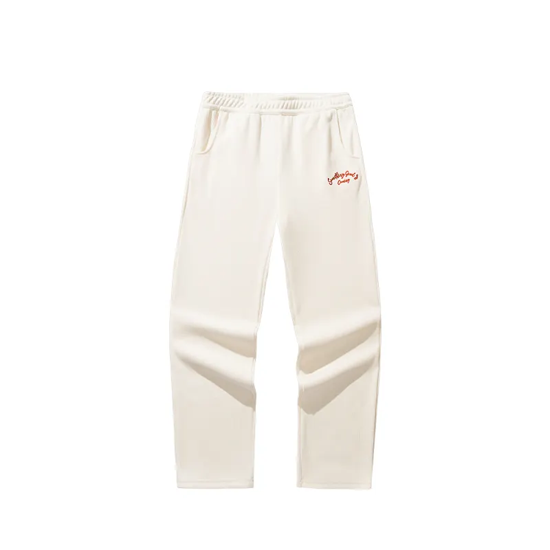 Anta Good Things Will Happen Casual Pants Women's Corn White