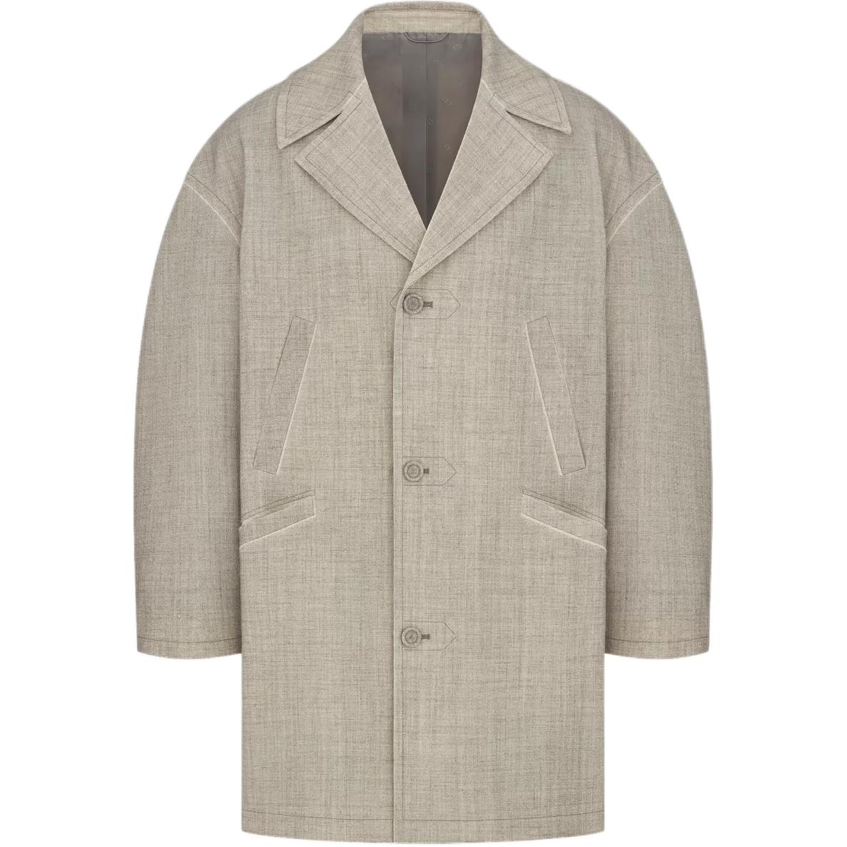 DIOR SS25 Summer Men's Clothing Collection Coat Women's Beige