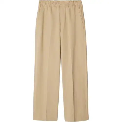 Burberry cotton tailored trousers