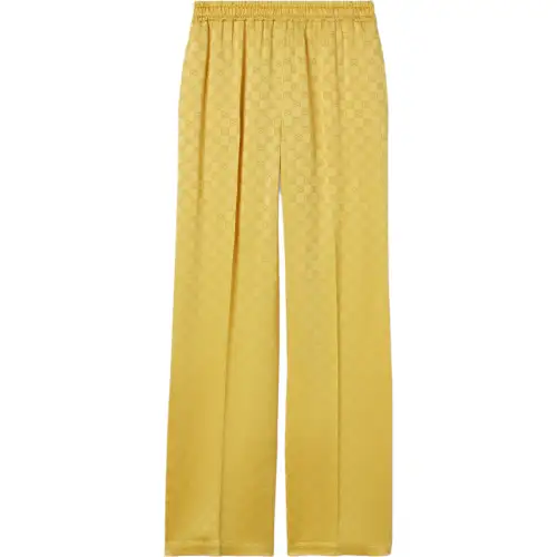 GUCCI Gg Jacquard Elastic Waistband Pants